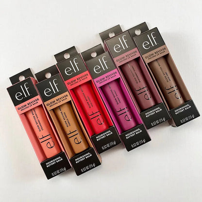Elf Colorful Lip Gloss Multicolor Portable Lightweight Smooth Glossy Lip Oil Moisturizing Repair Makeup Christmas Gift for Women