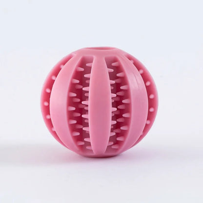 Dog Toy Ball Interactive Rubber Balls Puppy Chewing Toys Pet Tooth Cleaning Ball Cats Pets Food Treat Feeder Silicone Balls Toy
