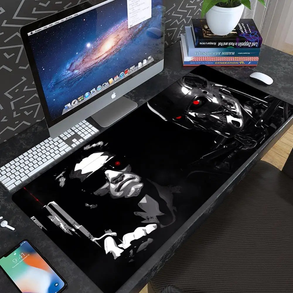 Terminator Genisys Mouse Pad High Quality Natural Rubber Mouse Pad The Most Professional Washable Laptop Mouse Pad