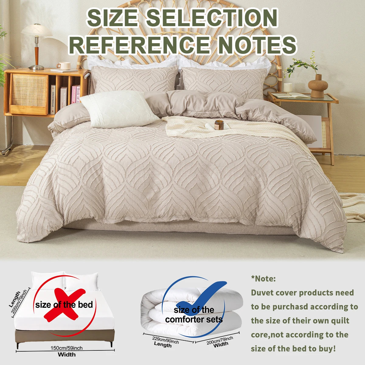 3pcs Cutting Flower Bedding Set with Zip Closure - Polyester, All-Season Comforter Set (Comforter & Pillow Shams Not Included)