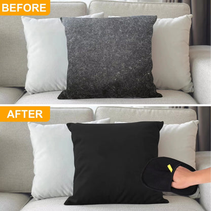 Pet Hair Removal Tool Reusable Static Removal Gloves, Double-Sided Grooming Gloves for Pets, Removes Pet Fur Hair for Carpets