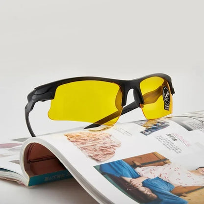 Men Protective Glasses Anti-glare for Driving Goggles Glasses Outdoor Sports Riding Motorcycle Sunglasses UV400 Eyewear