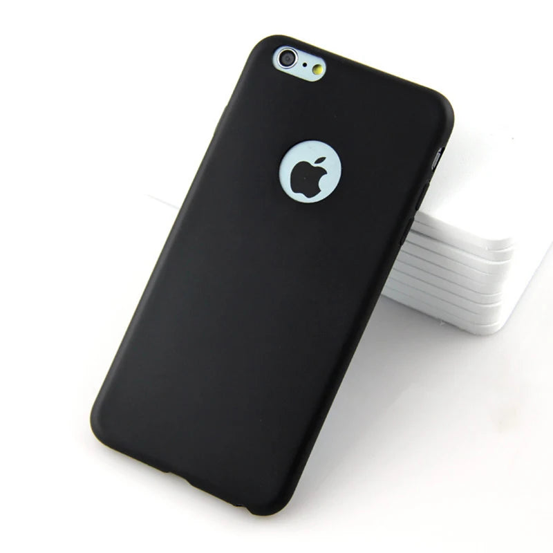 Silicon Case for iPhone 6S 6 s 8 7 6Plus 7Plus 8Plus SE 2020 2022 Cover For iphone X XS MAX XR Gel Cell Phone Cases Casing Coque
