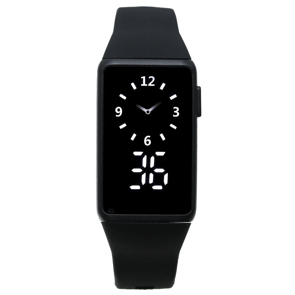 Electronic Sport Watch Multifunctional Easy Read Lightweight Mini Electronic Display Digital Watch for Women's Sports Wristwatch