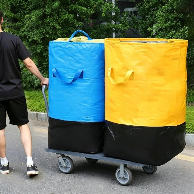 1PC Large Capacity Storage Organizer Bags Clothing & Bedding Storage Bag Heavy-Duty Moving Bags Travel Pouch Travel Essentials