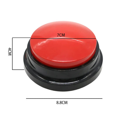 Dog Toys Funny Dog Recordable Pet Toys Talking Pet Starters Pet Speaking Buttons Portable Cute Pet Supplies