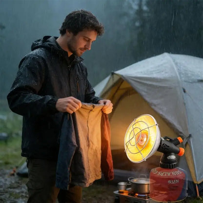 Transportable Gas Outdoor Stove with Efficient Heating Fast Stretch and Security for Outdoor Fishing Tasks 24BD