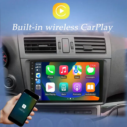 GPS Navigation for Nissan Navara 2006 - 2012 CarPlay Car Radio Video Audio Multimedia Player DSP Stereo Bluetooth  QLED Screen
