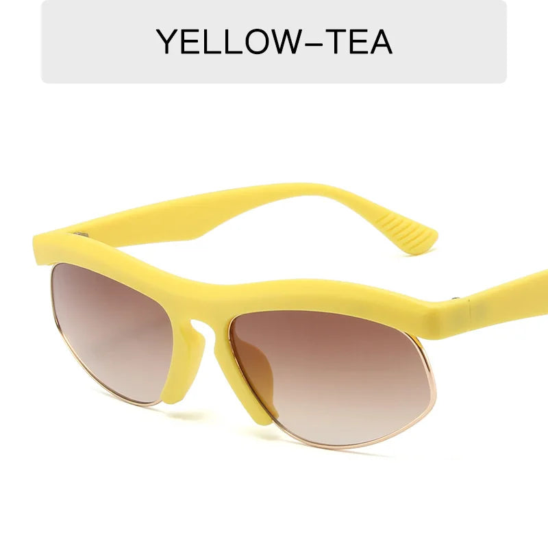 Sports Designer Sunglasses for Men Women Driving Cycling Fishing Golf Alloy Sun Glasses