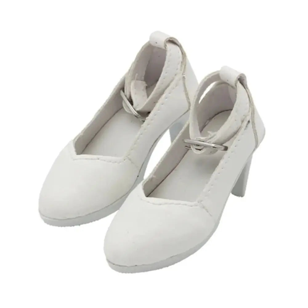 Dolls Accessories PU Leather Dolls Shoes Handmade Fashion Doll High Boots Cute Mini Doll High-heeled Shoes 1/3 BJD