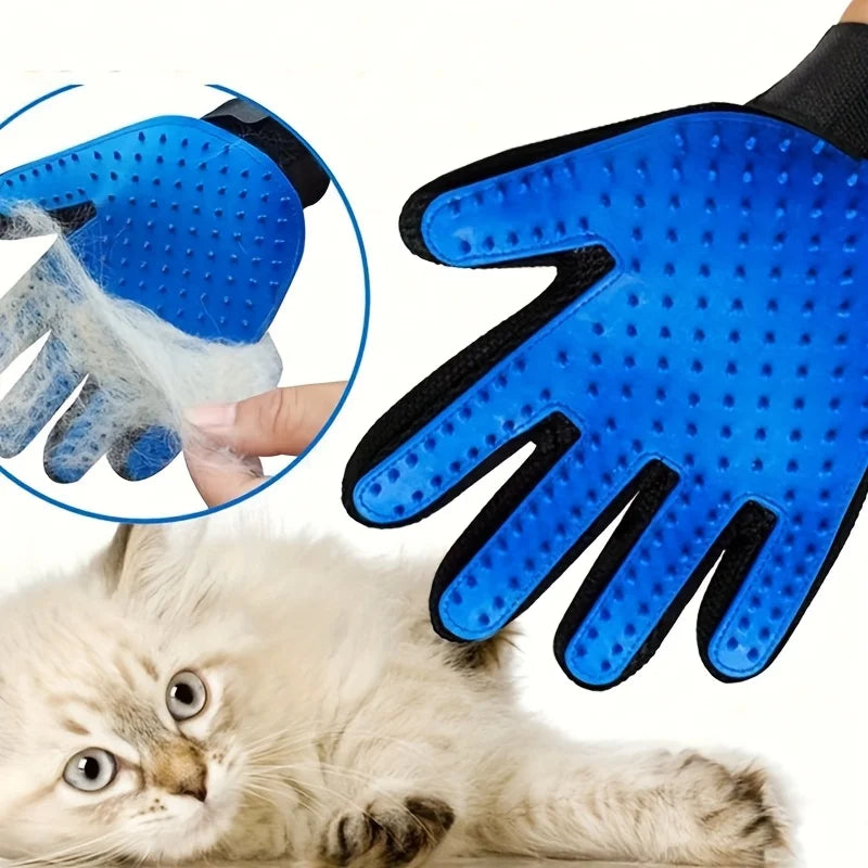 2pc Pet Grooming Gloves,Deshedding and Massaging Grooming Gloves,Removing Fur,Deshedding Glove Brush,Suitable for Dogs and Cats