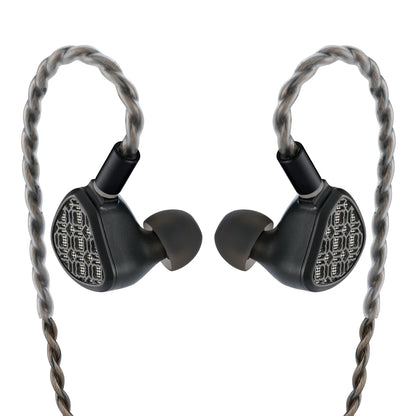 KEFINE Arnar 14.5mm Planar Magnetic & Knowles BA Drivers Earphones, Hybrid In-Ear Monitors, Detachable Silver-Plated Cable IEM
