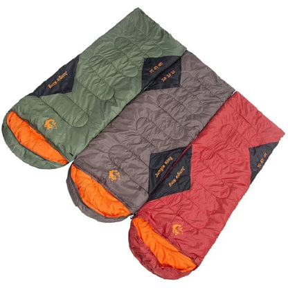 MOUNTAINHIKER JUNGLEKING Camping Sleeping Bag Ultralight Waterproof 4 Season Warm Envelope Sleeping Bags for Outdoor Hiking