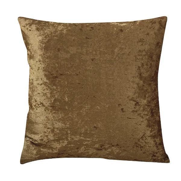 pillow, Velvet covered with 60x60 cm super soft pillow, used for sofa throwing, shining decoration, living room pillow