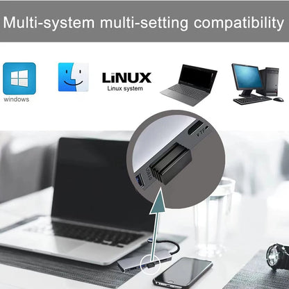 Mouse Jiggler USB Shaker Undetectable Mouse Simulate Mice Driver-Free Keeps Computer PC Laptop Awake Smart Slent Mouse Mover