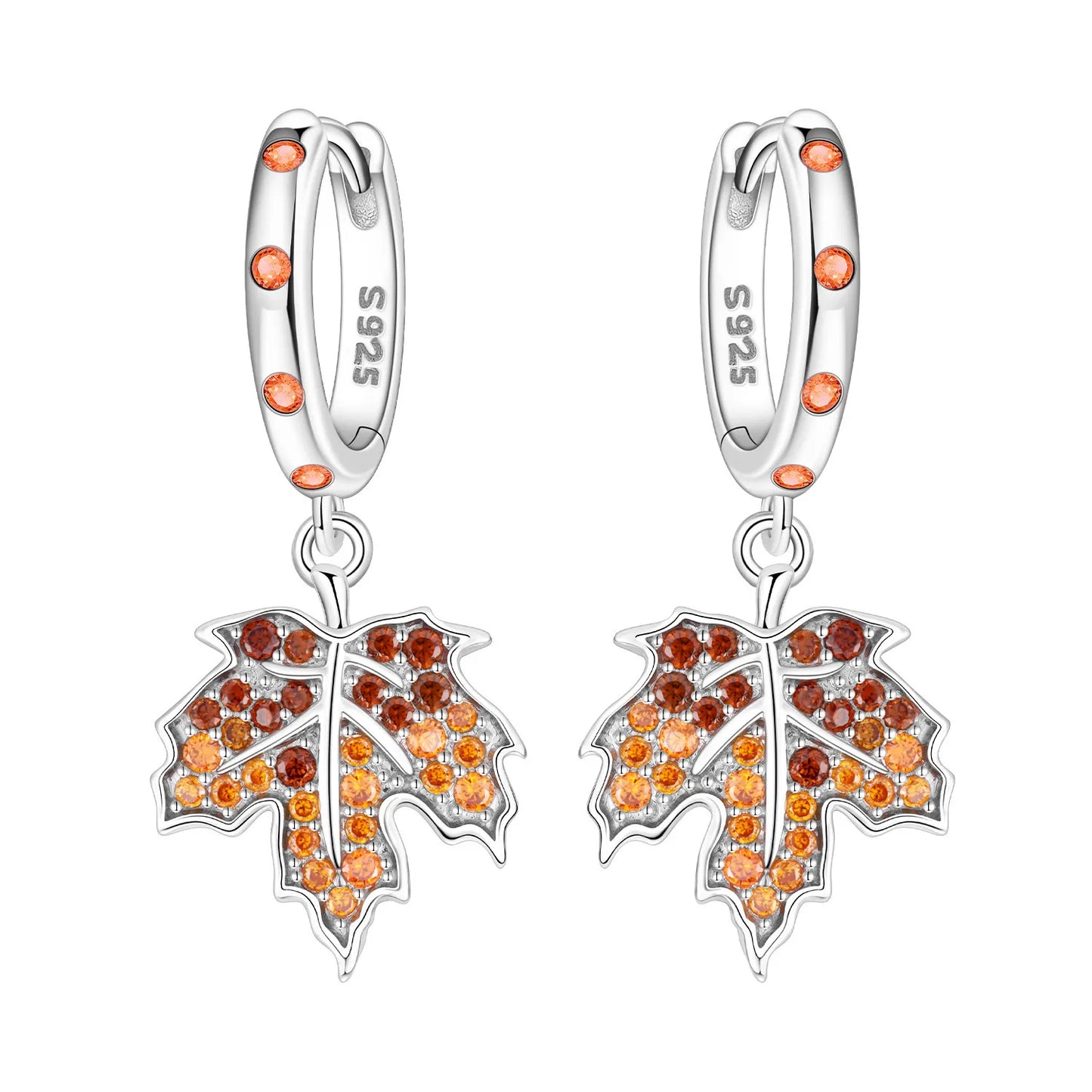 MISEFF S925 Sterling Silver Earrings Multiple Styles Exquisite Flower Earrings Original Fashion Jewelry Birthday Gift For Women