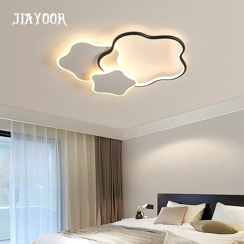 Bedroom ceiling light modern simple lighting fixtures creative main light children's room full spectrum eye protection LED light