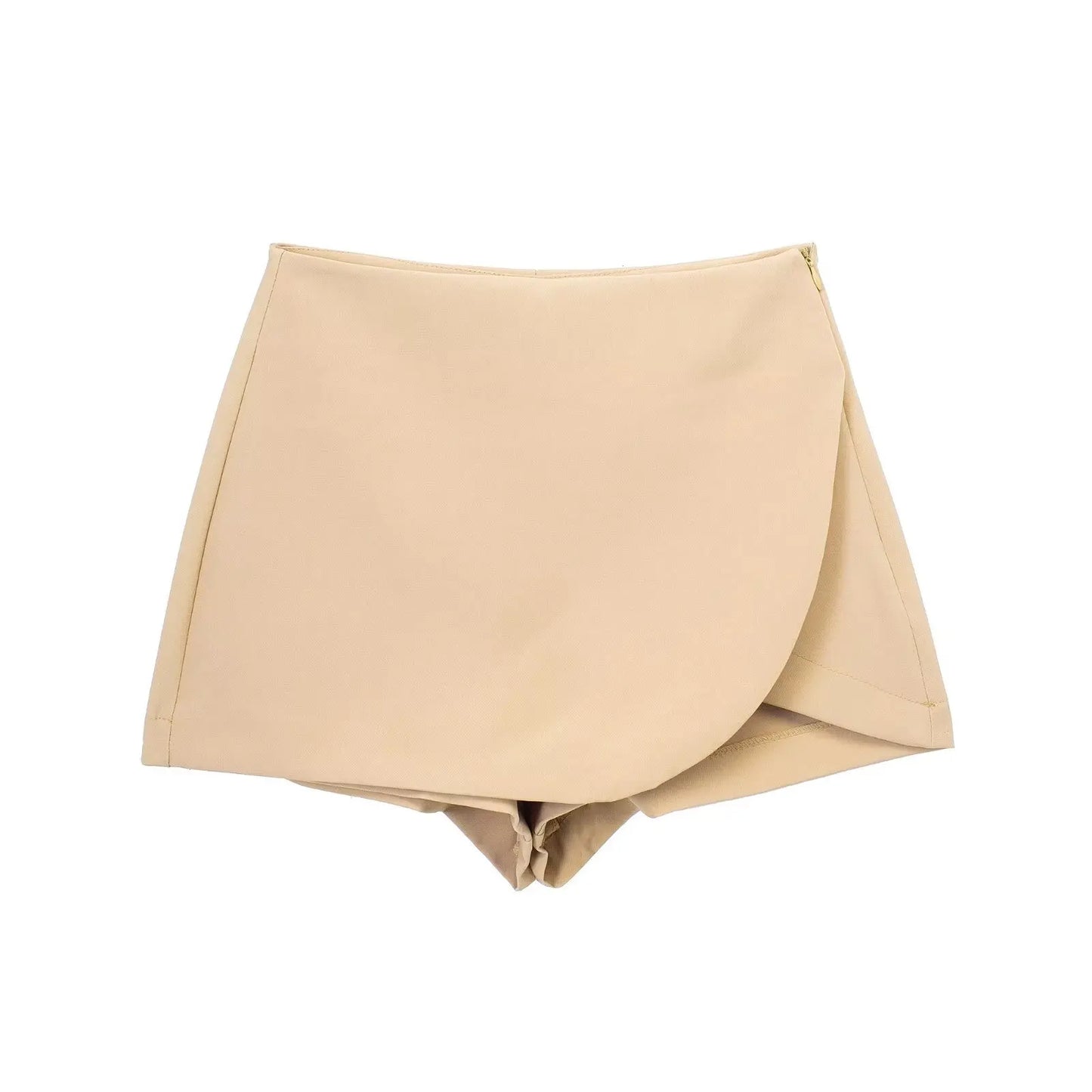 2025 Black Mini Skirt Shorts Woman Fashion Asymmetric Skort For Women High Waist Short Skirts Woman Summer Casual Shorts