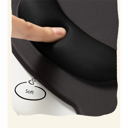 Cute Cartoon Mouse Pad with Wrist Rest Anti-Slip Rubber Puppy Mouse Pad HD Printing Cute Wrist Rest Pad Desktop Setup