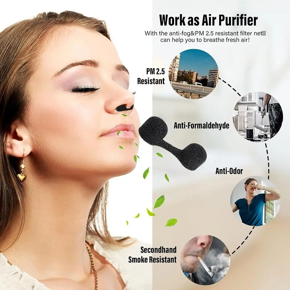 Accessories Outdoor Nose Filters Invisible Dustproof Nose Dust Filters disposable Dust Protection Nostril Filters