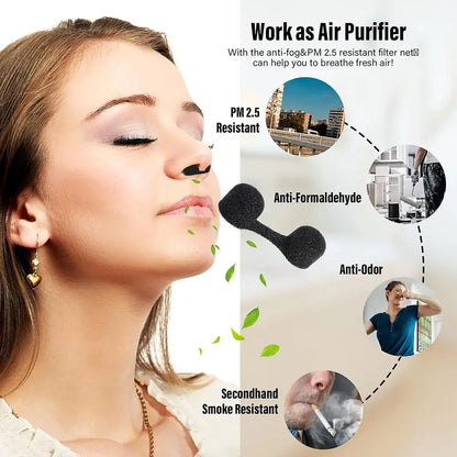 Accessories Outdoor Nose Filters Invisible Dustproof Nose Dust Filters disposable Dust Protection Nostril Filters