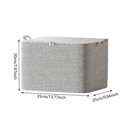 Stereoscopic Storage Boxes Household Storage Boxes Organizing Boxes Fabric Foldable Large Capacity Dust-proof Closet Storage