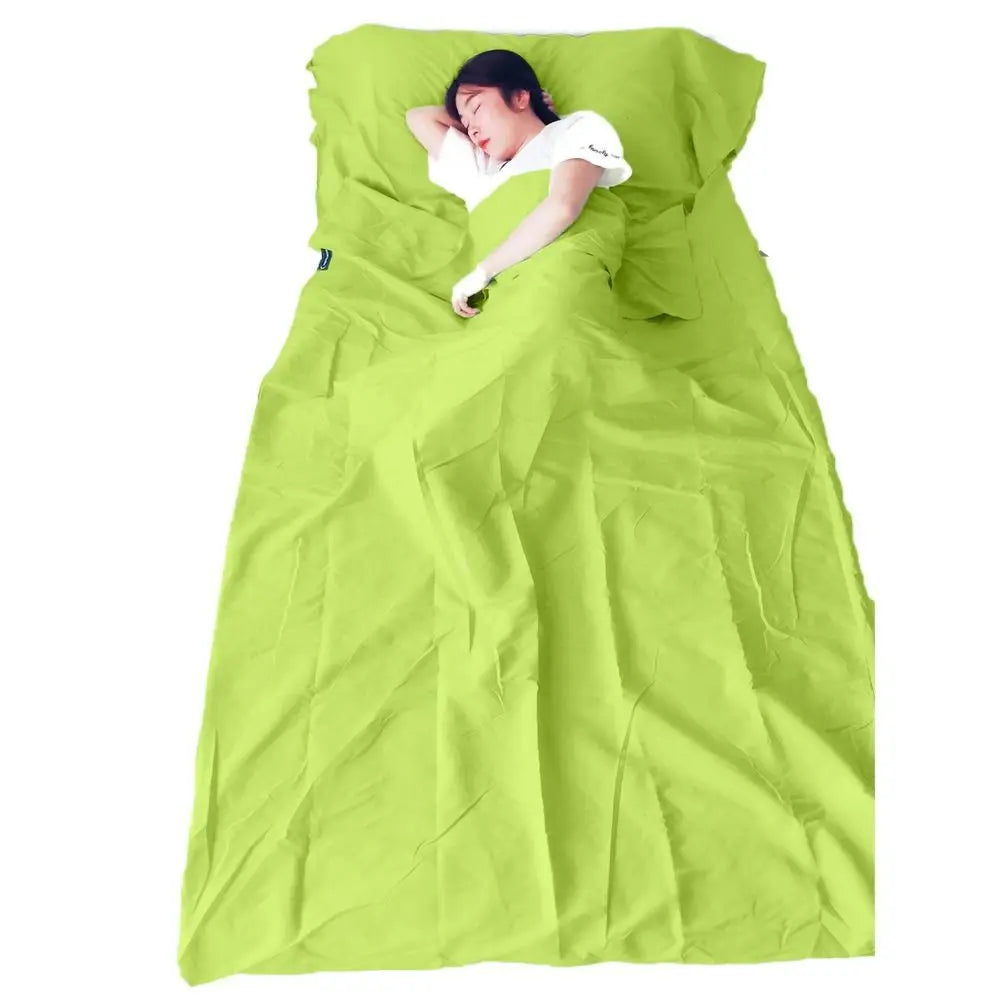 Ultralight Ultralight Sleeping Bag 75*210cm Lightweight Envelope Bedding Colorful Cotton Travel Sleep Liner Sheet
