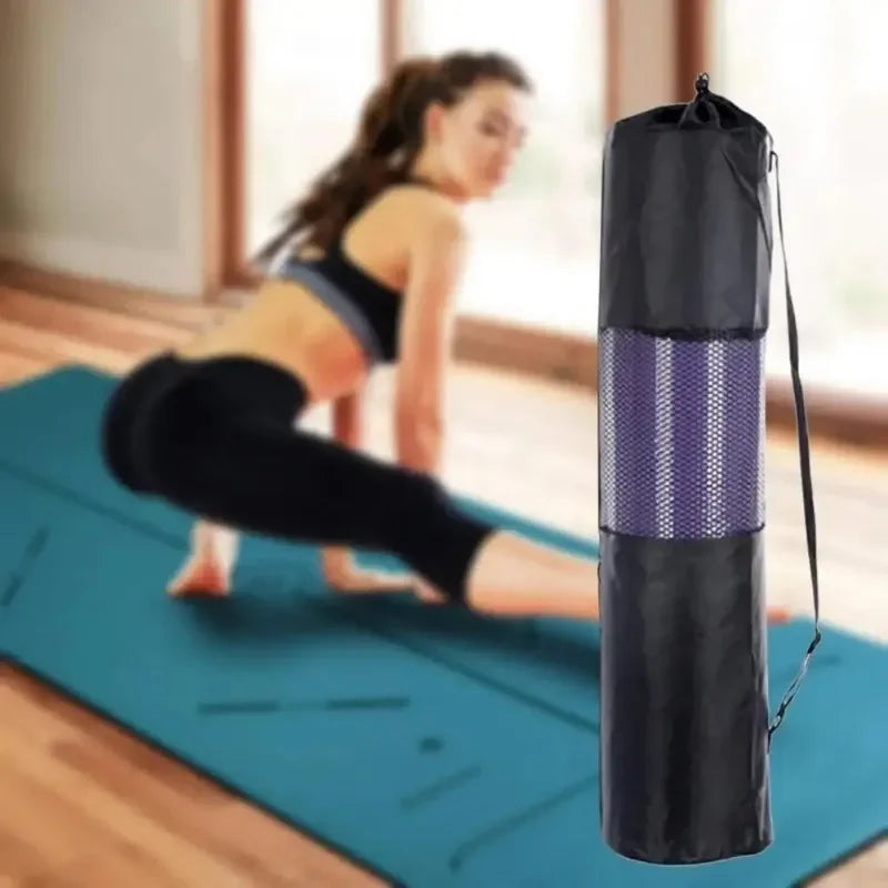 Eco Friendly Gym Yoga Mat Easy Carrying Sling Yoga Bag Yoga Mat Bag Gym Mat Yoga Sport for Gym At Home Yoga Mat Not Included