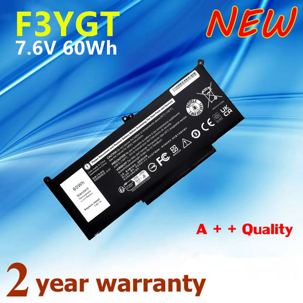 Laptop Battery For Dell Latitude 12 7280 7290 7380 7390 E7380 E7390 E7280 E7290 14 7480 7490 E7480 E7490 F3YGT