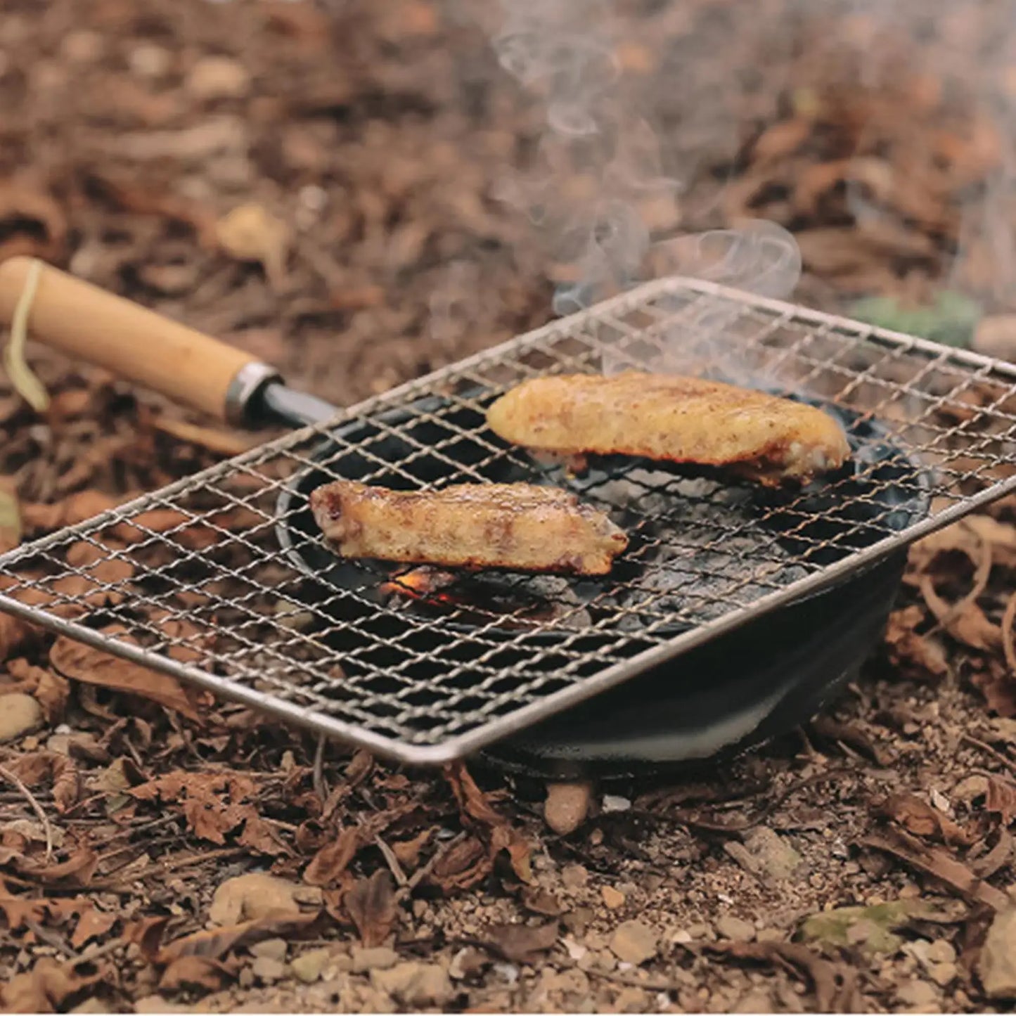 Outdoor Stove Lighting Charcoal Pot Charcoal Fire stove durable long handle Charcoal Burner Fire stove For Outdoor Barbecue