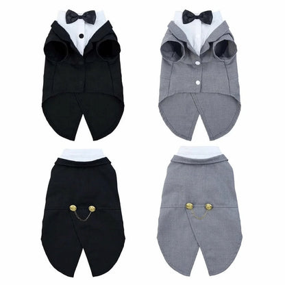 Cat Shirt Vest Clothing Cat Birthday Tailcoat Clothes Formal Attire Small Shirt Pet Clothes Wedding Birthday Cat Vest