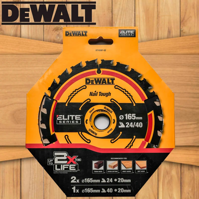 DEWALT Wood Circular Saw Blade Series Hard Alloy 165/184MM 24/40T DT10397 DT10624 DT10640 DT90257 DT90259 Tool Attachments