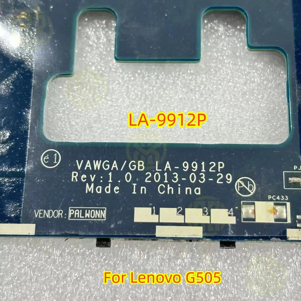 LA-9912P For Lenovo G505 Laptop Motherboard with E1-2100 CPU 100% Tested Ok