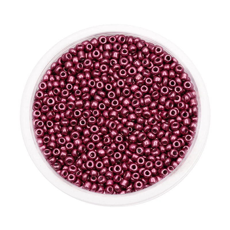1000/500pcs 3/4mm Glass Seed Beads DIY Accessories Jewellery Making Materials Supplies Pony Bead For Craft Bracelets Jewelry