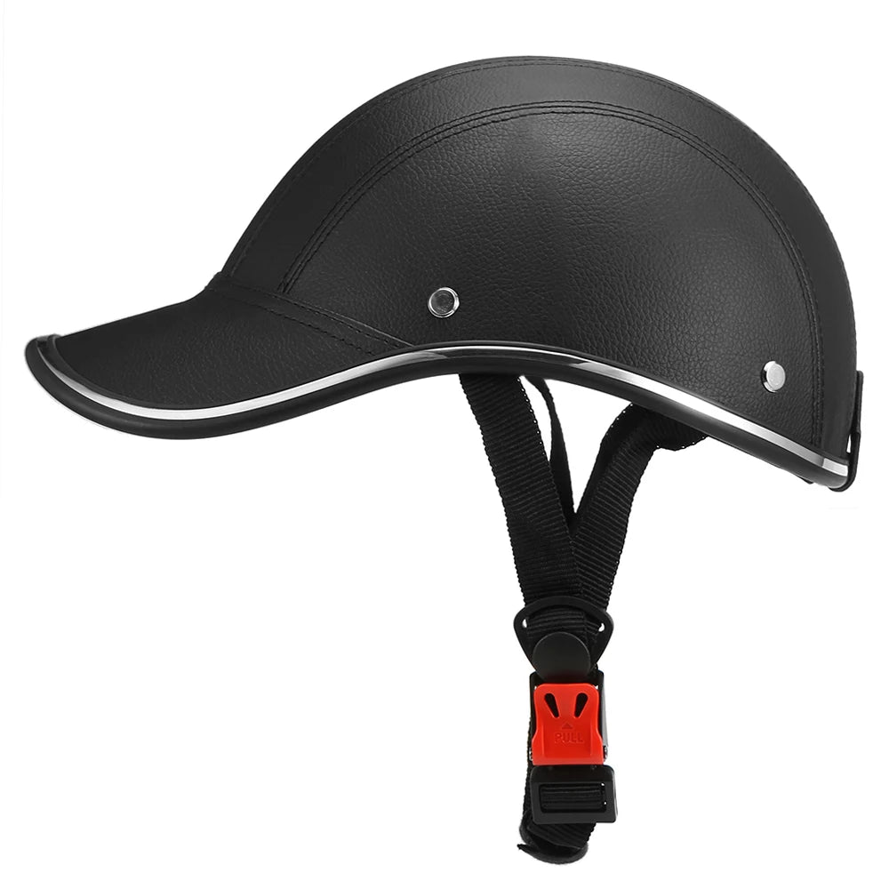 Outdoor Sports Cycling Safety Helmet Baseball Cap Hat for Motorcycle Bike Scooter Mountain Road Bike Helmet for Men Women