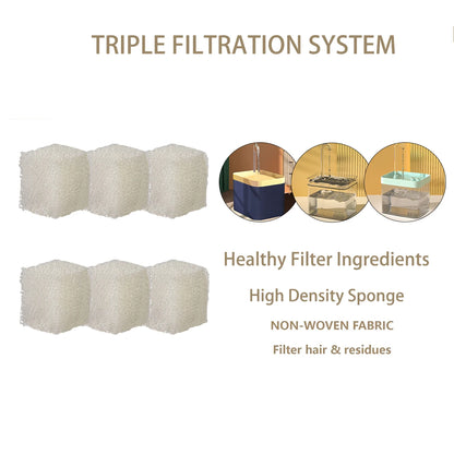 Cat Water Fountain  Activated Carbon Sponges Filters Replacement Activated  Carbon Filters Cat Water Fountain Filters Element