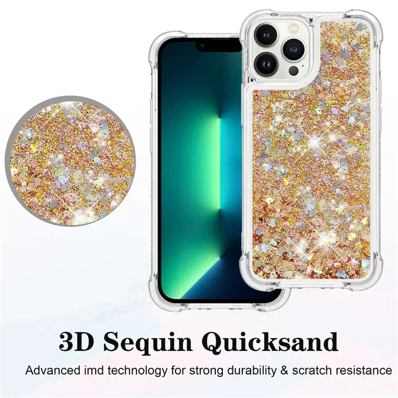 Xiomi 14T 13T Pro 13 Lite 12S Ultra Phone Case for Xiaomi Poco M6 X6 F5 X5 Luxury Anti Fall And Quicksand Soft Half Pack Cases