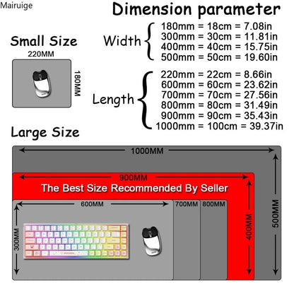 Space Astronaut Mouse Pad New Large Computer Office Game Table Mats XXL Rubber Anti-slip Gaming Keyboard Mousepad Long Desk Pads