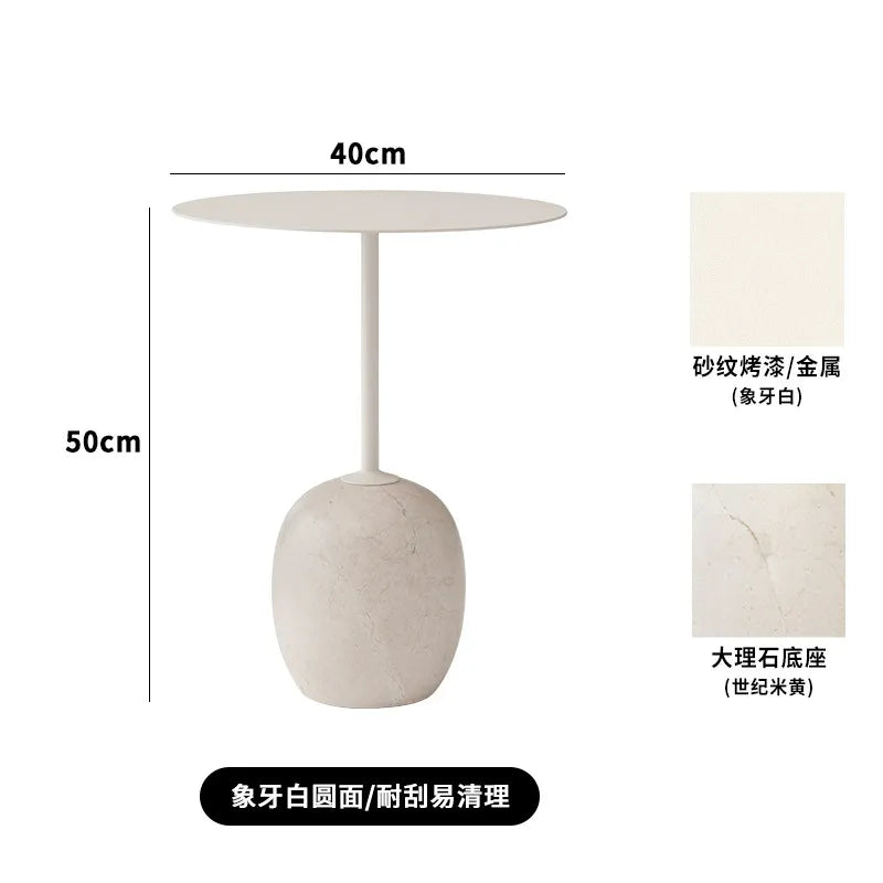 Luxury Coffee Table,Metal Marble Furniture,Home Living Room,TV Cabinet,Sofa,Side Circular Side Corner Tables