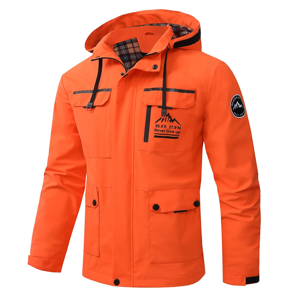 2025 Men Winte Vintage High Quality Jackets Windproof Waterproof Coats Parkas Male Brand solid Casual Thick Warm Jackets