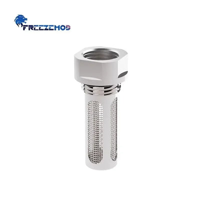 FREEZEMOD Computer Water Cooling Tank Built-in Filter, Reservoir Impurities Filtering Mesh