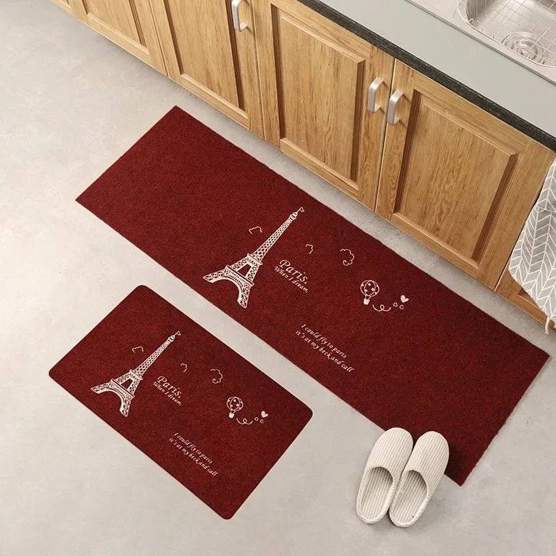 Door Floor Mat Japanese-style Door Mat Rectangle Non-Slip Foot Pad Home Welcome Carpet for Hallway Bath Kitchen Doormat