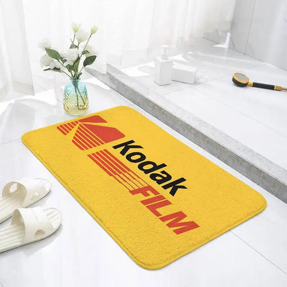 K-Kodak F-Film Camera Floor Mats Home Laundry Rug Carpet For Living Room Decor Lounge Area Anti-slip Foot Mat Entrance Doormat