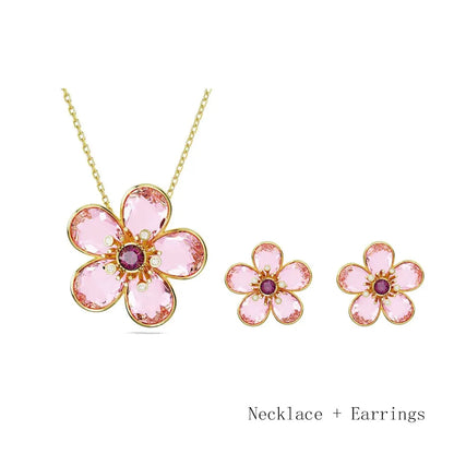 2026 High Quality Shiny Luxury Brand Fine Jewelry Sets Exquisite Fine Fashion Party Gifts for Women New Christmas Ornaments