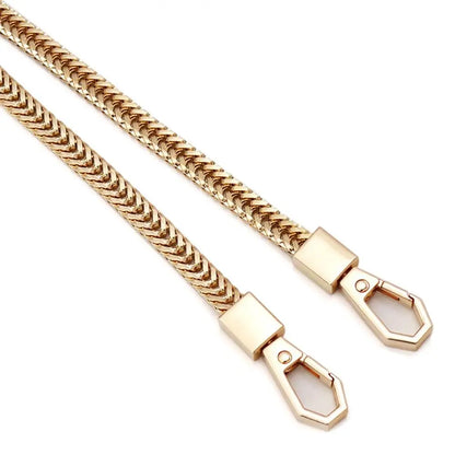 40/100/120cm Metal Bag Chain DIY Bag Strap 7mm Replacement Purse Chain Shoulder Bag Straps Small Handbag Purse Handle Chains