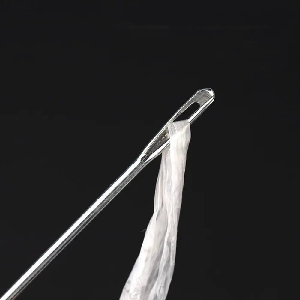 5pcs Upholstery Needles 10/15/20/25/30cm Big Eye Hand Sewing Needle Stitching Crafting Home Crafts Doll Making Leather Repairing