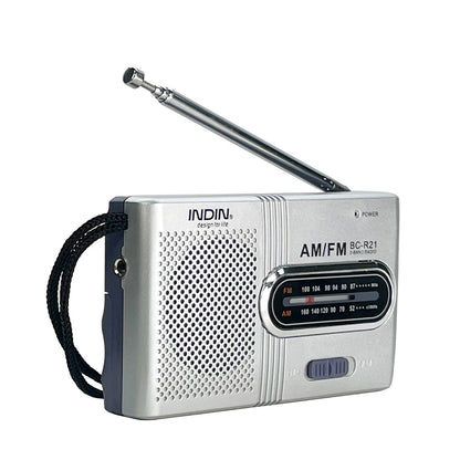 Portable Radio AM FM Transistor Radio with Loud Speaker, Ideal Gift for famlily Suitable for  Indoor, Outdoor and Emergency