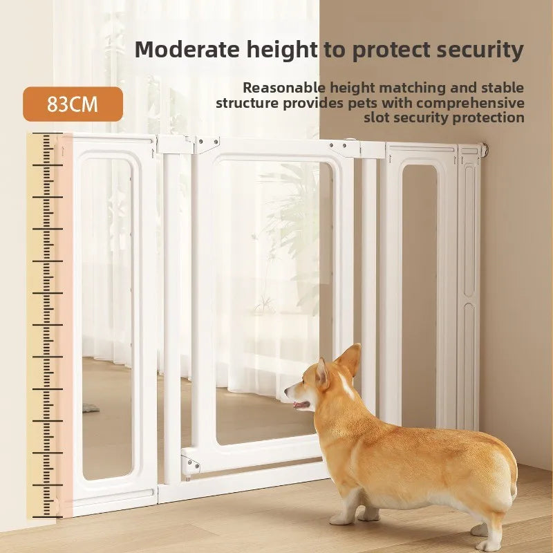 Pet Enclosure Isolation Fence Transparent Acrylic Resistant Scratching Indoor Railing Panels Guardrails Pet Products Accessories