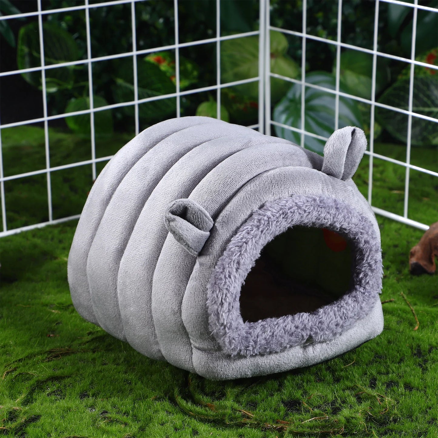 Pet Bed For Guinea Pig Chinchilla Rabbit Small Animal Cage Nest House Hideout Hut Bedding PP Cotton Material