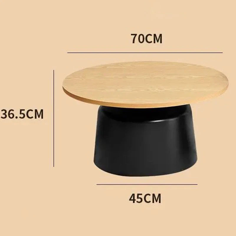 DIY Coffee Table Modern Living Room Combination Furniture Tee Table Nordic Luxury Circular Coffee Tables Art Decoration Tables
